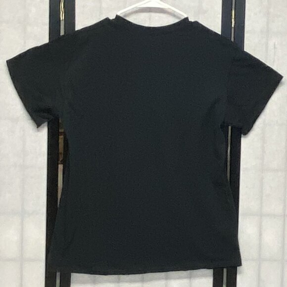 Short Sleeve Patriotic Screen Print USA Star Hustle All Day Crew Neck Tee Shirt - Picture 2 of 9